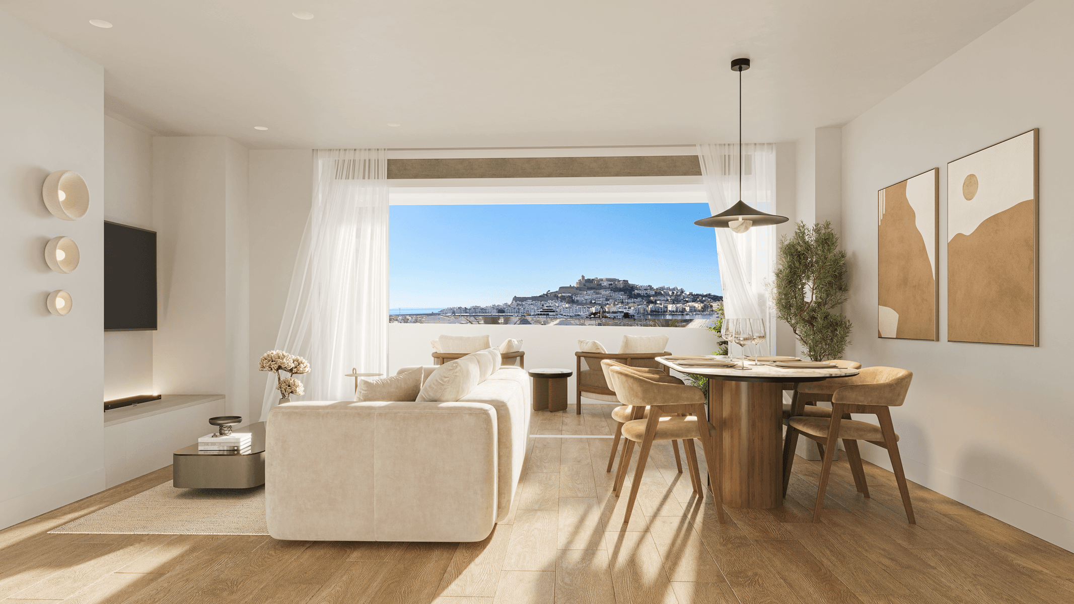 Elevated living among the vibrance of Ibiza Marina
