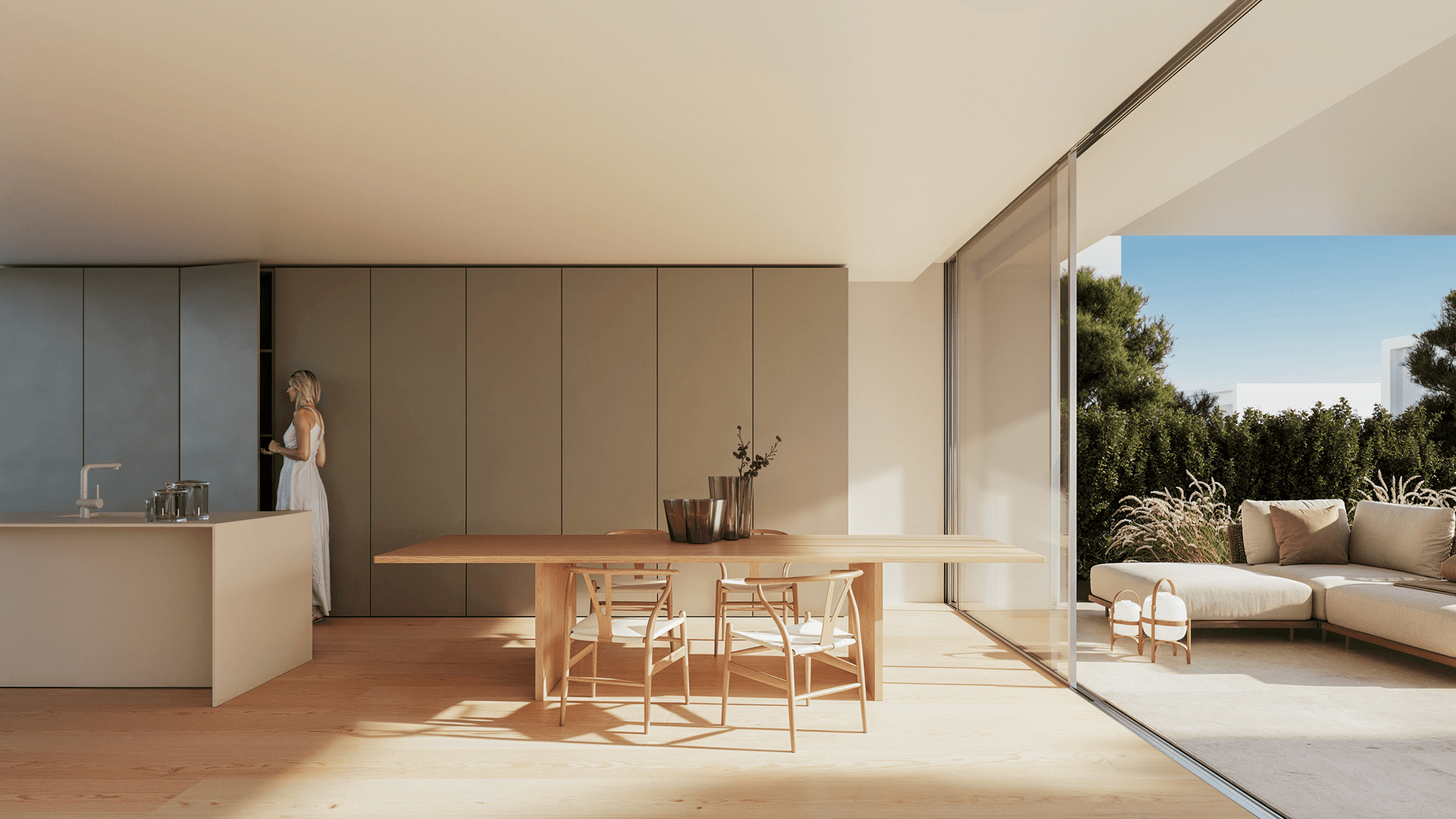 Exclusivity and sustainability surrounded by nature